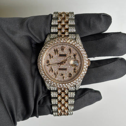 Rolex Datejust 41mm Pave Dial Watch Ref# 126331 - Happy Jewelers Fine Jewelry Lifetime Warranty