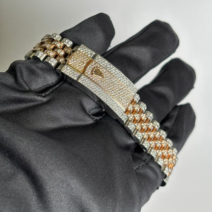 Rolex Datejust 41mm Pave Dial Watch Ref# 126331 - Happy Jewelers Fine Jewelry Lifetime Warranty