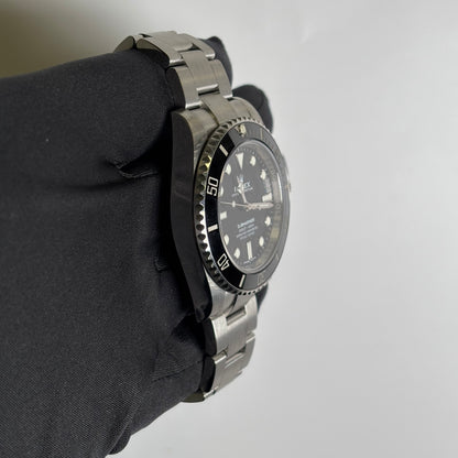 Rolex Submariner 40mm Black Dial Watch Ref# 114060 - Happy Jewelers Fine Jewelry Lifetime Warranty