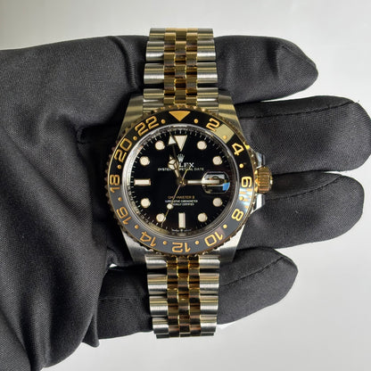 Rolex GMT-Master II 40mm Black Dial Watch Ref# 126713GRNR - Happy Jewelers Fine Jewelry Lifetime Warranty