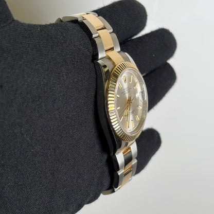 Rolex Datejust 41mm Silver Dial Watch Ref# 126333 - Happy Jewelers Fine Jewelry Lifetime Warranty