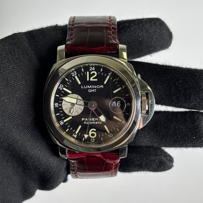 Panerai Luminor 44mm Black Dial Watch Ref# PAM00088 - Happy Jewelers Fine Jewelry Lifetime Warranty