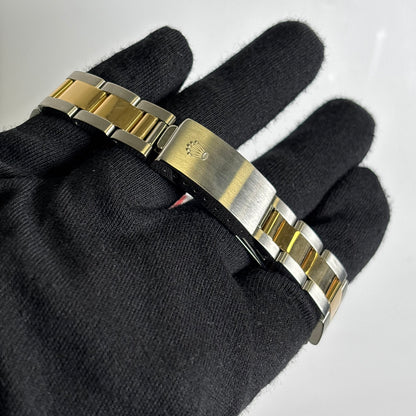 Rolex Oyster Perpetual 34mm Champagne Dial Watch Ref# 15053 - Happy Jewelers Fine Jewelry Lifetime Warranty