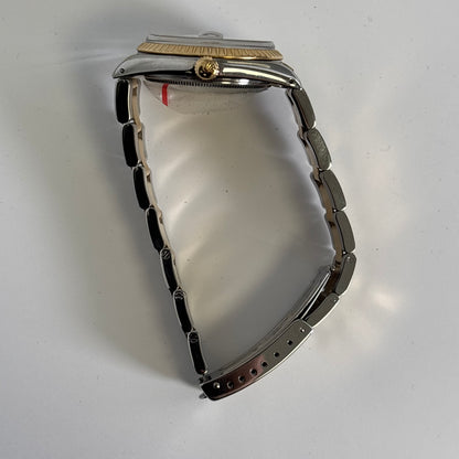 Rolex Oyster Perpetual 34mm Champagne Dial Watch Ref# 15053 - Happy Jewelers Fine Jewelry Lifetime Warranty