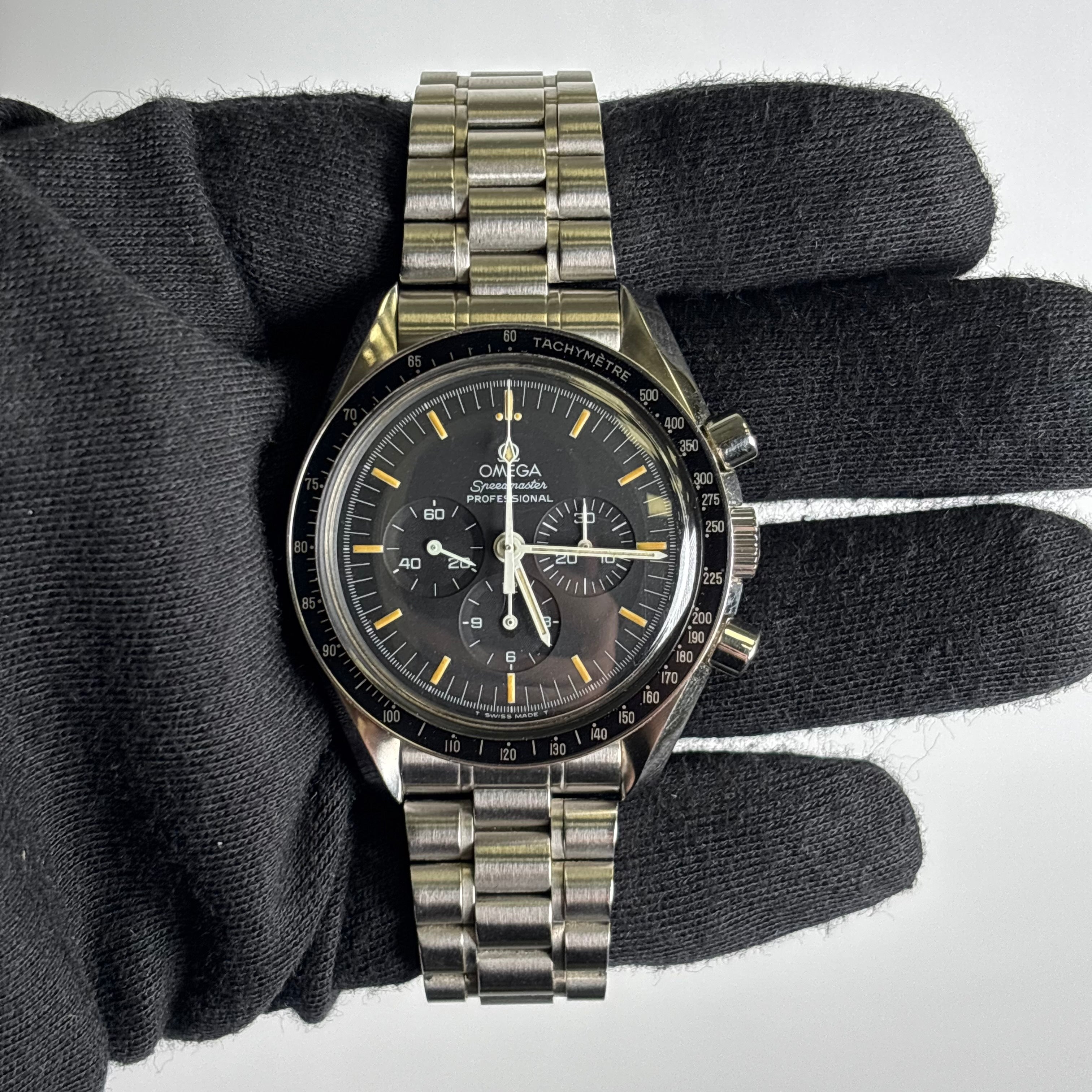 Omega Speedmaster 42mm Black Dial Watch Ref# 3591.50 - Happy Jewelers Fine Jewelry Lifetime Warranty