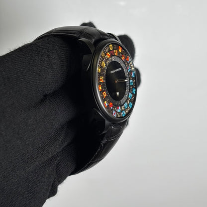 Louis Vuitton Escale 42mm Black Dial Watch Ref# Q5D250 - Happy Jewelers Fine Jewelry Lifetime Warranty