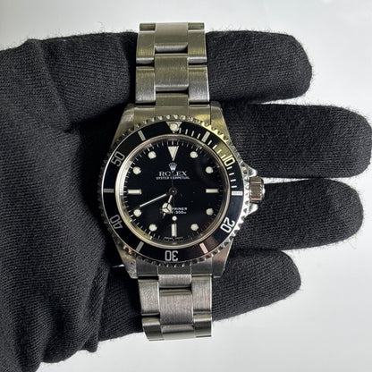 Rolex Submariner 40mm Black Dial Watch Ref# 14060 - Happy Jewelers Fine Jewelry Lifetime Warranty