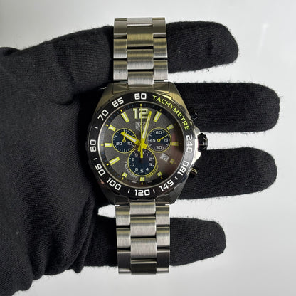 Tag Heuer Formula 1 43mm Black Dial Watch Ref# CAZ101AG - Happy Jewelers Fine Jewelry Lifetime Warranty