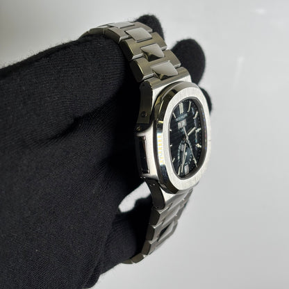 Patek Philippe Nautilus 40.5mm Blue Dial Watch Ref# 5726/1A-014 - Happy Jewelers Fine Jewelry Lifetime Warranty