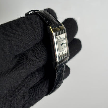 Jaeger-LeCoultre Reverso 20mm Silver Dial Watch Ref# 261.8.86 - Happy Jewelers Fine Jewelry Lifetime Warranty