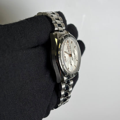 Omega Speedmaster 38mm White Dial Watch Ref# 324.30.38.50.02.001 - Happy Jewelers Fine Jewelry Lifetime Warranty