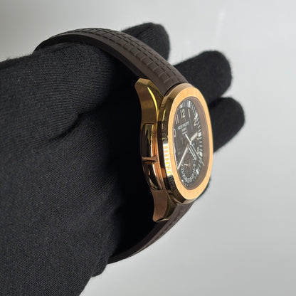 Patek Philippe Aquanaut TIFFANY STAMPED 40mm Brown Dial Watch Ref# 5164R-001 - Happy Jewelers Fine Jewelry Lifetime Warranty