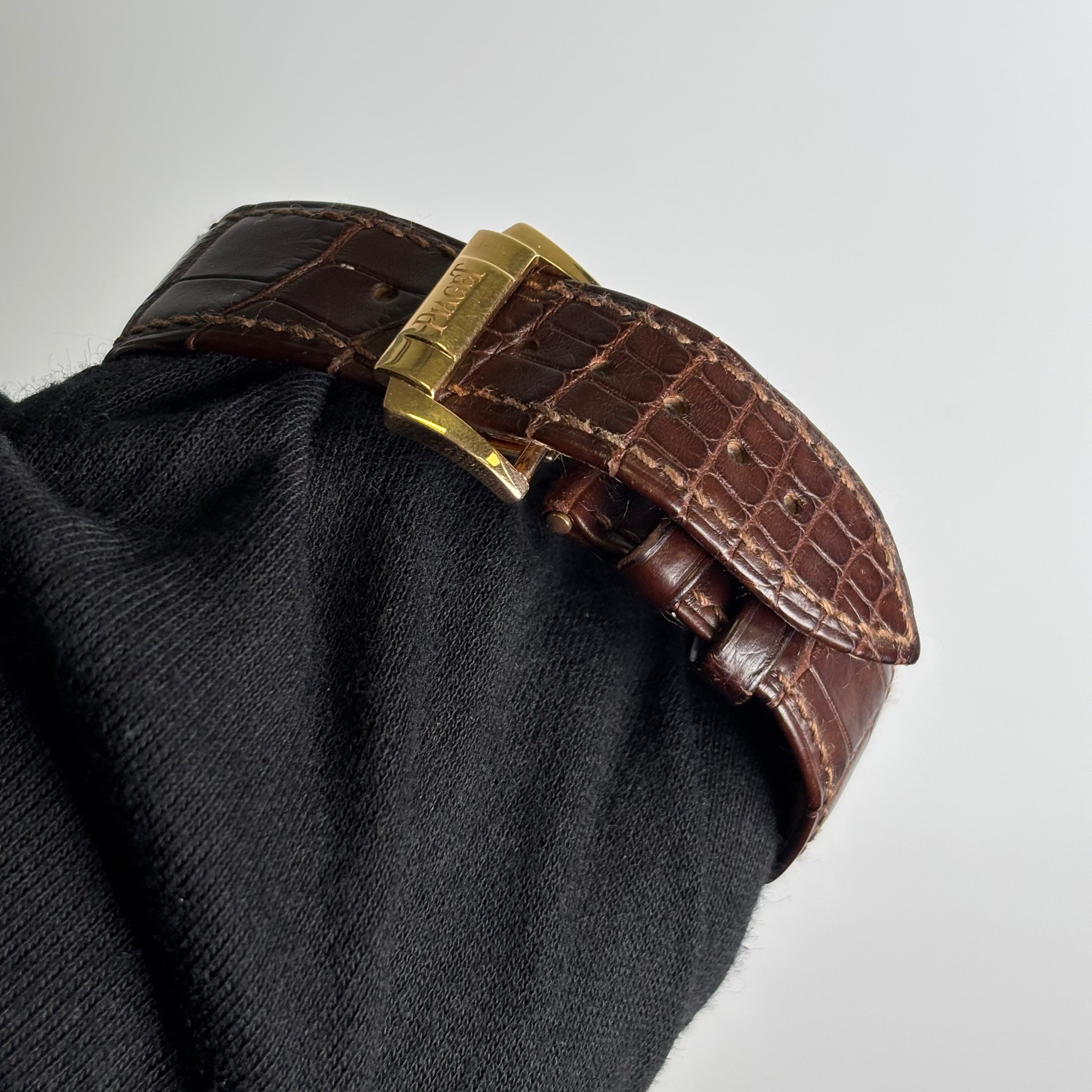 Piaget Emperador 42mm MOP Dial Watch Ref# G0A32020 - Happy Jewelers Fine Jewelry Lifetime Warranty