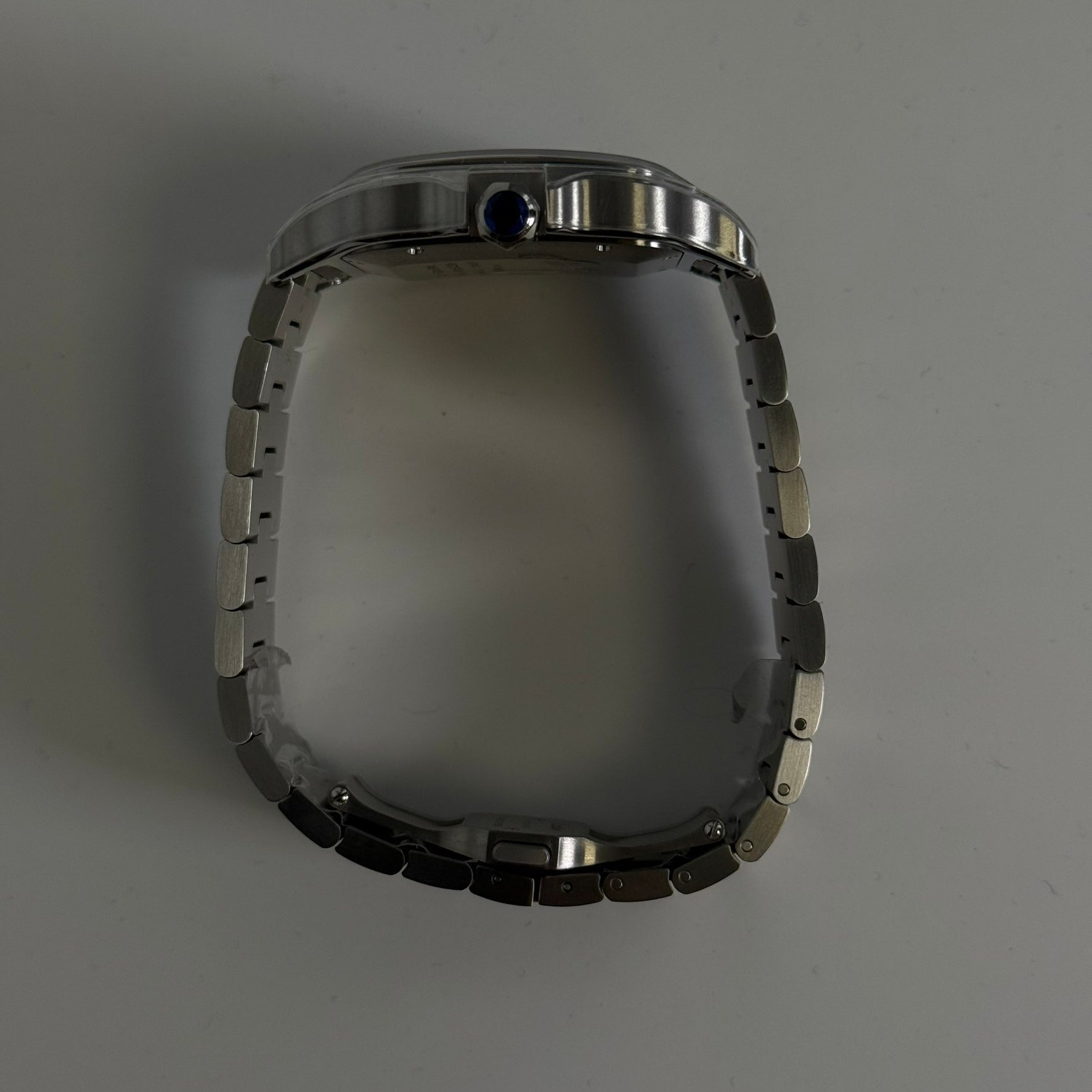 Cartier Santos 40mm Blue Dial Watch Ref# WSSA0071 - Happy Jewelers Fine Jewelry Lifetime Warranty