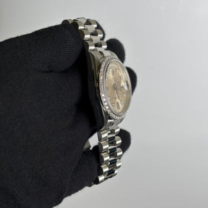 Rolex Day-Date 36mm Silver Dial Watch Ref# 18046 - Happy Jewelers Fine Jewelry Lifetime Warranty