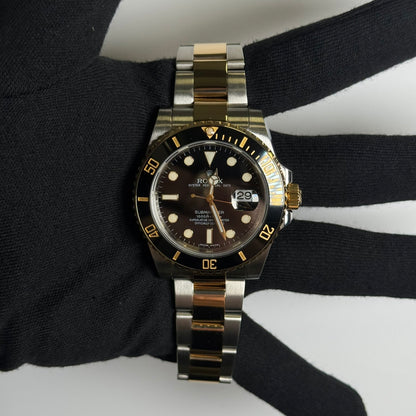 Rolex Submariner 40mm Black Dial Watch Ref# 116613 - Happy Jewelers Fine Jewelry Lifetime Warranty