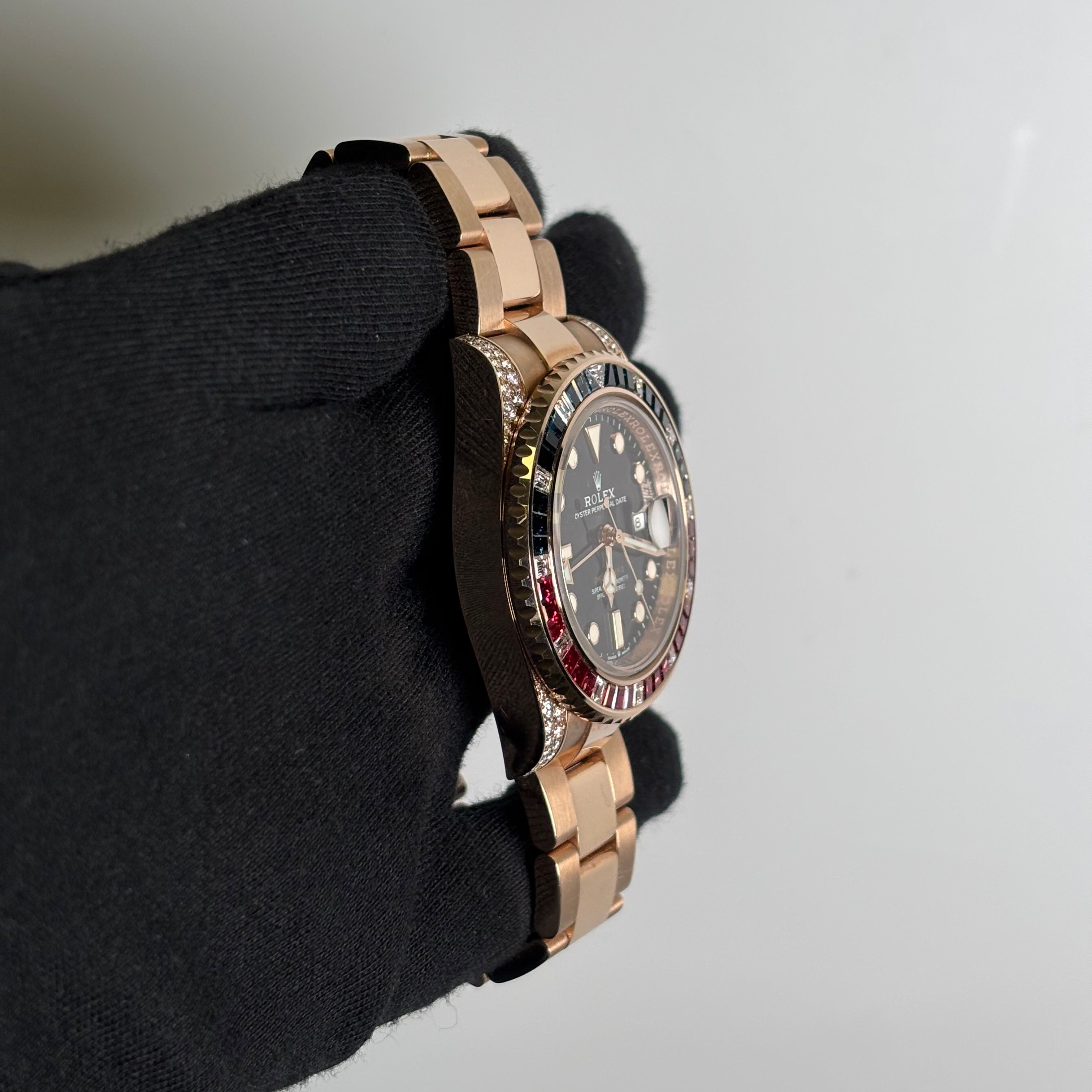 Rolex GMT-Master II 40mm Black Dial Watch Ref# 126755SARU - Happy Jewelers Fine Jewelry Lifetime Warranty