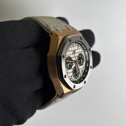 Audemars Piguet Royal Oak 43mm Gray Dial Watch Ref# 26420OI.OO.A015VE.01 - Happy Jewelers Fine Jewelry Lifetime Warranty