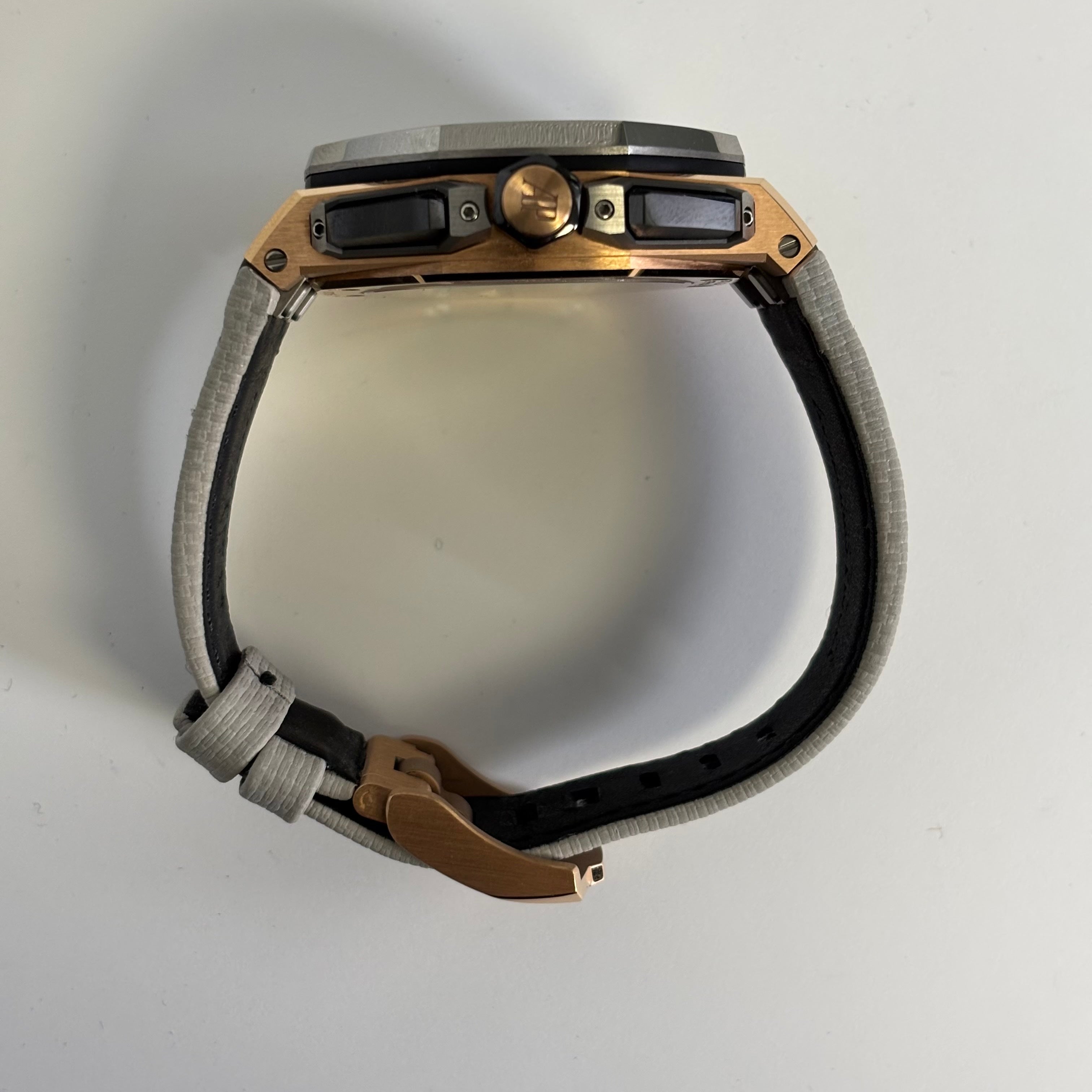 Audemars Piguet Royal Oak 43mm Gray Dial Watch Ref# 26420OI.OO.A015VE.01 - Happy Jewelers Fine Jewelry Lifetime Warranty