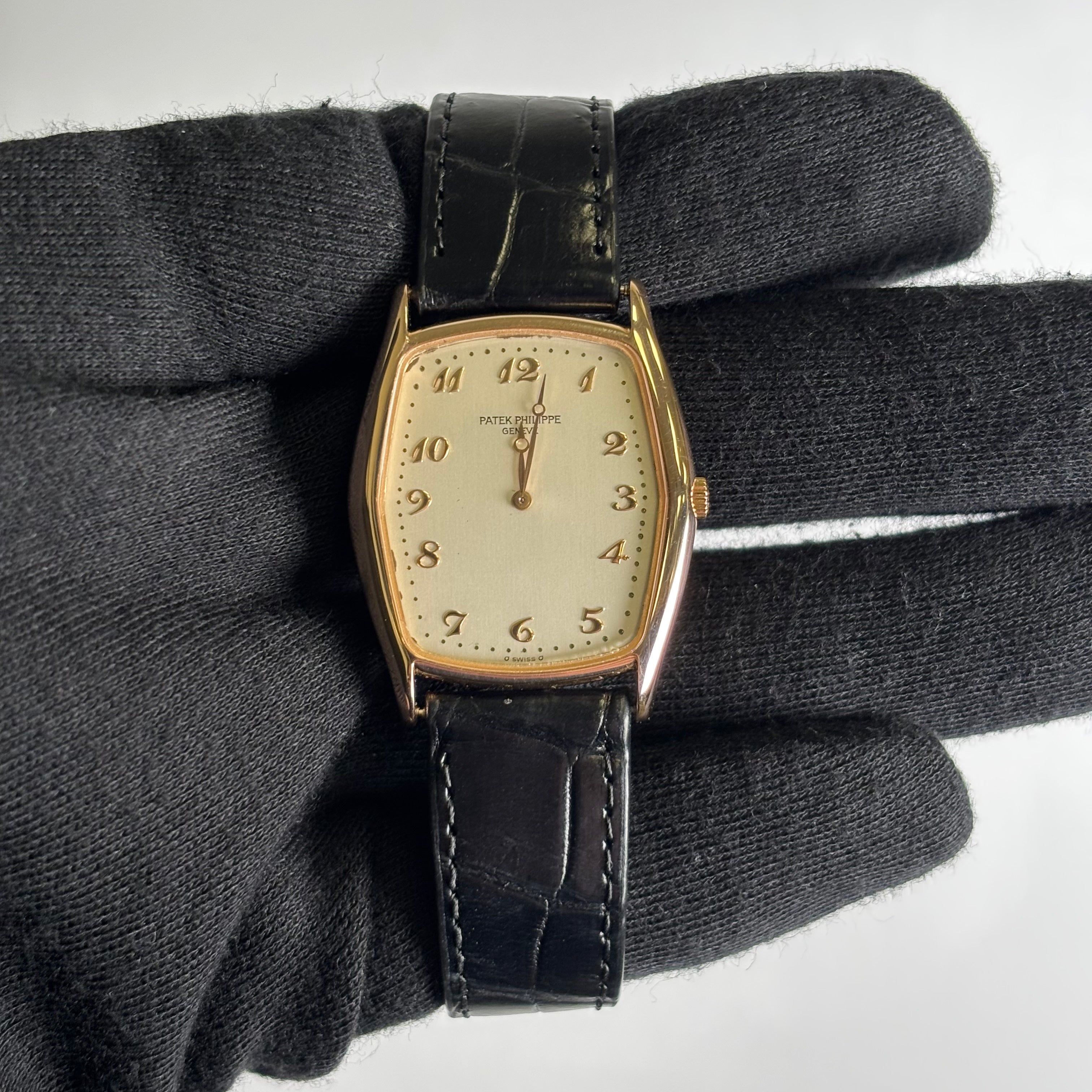 Patek Philippe Gondolo 29mm Ivory Dial Watch Ref# 3842R - Happy Jewelers Fine Jewelry Lifetime Warranty