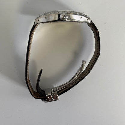 Cartier Tortue 43mm Silver Dial Watch Ref# WA503851 - Happy Jewelers Fine Jewelry Lifetime Warranty