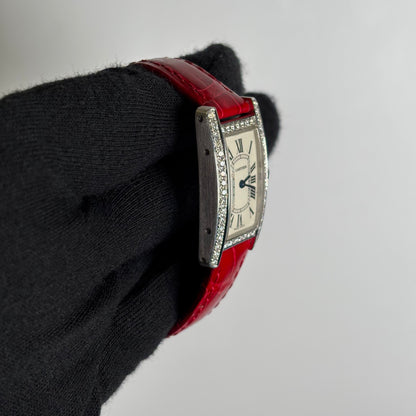 Cartier Tank 19mm White Dial Watch Ref# W2601956 - Happy Jewelers Fine Jewelry Lifetime Warranty