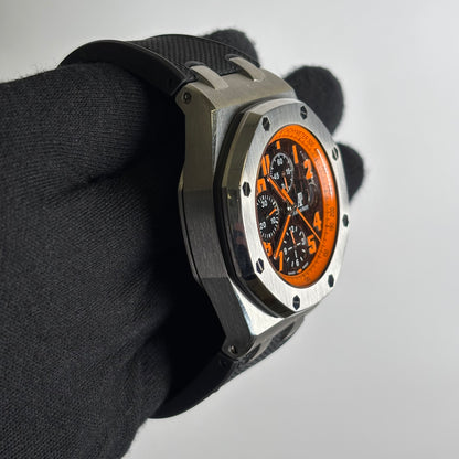 Audemars Piguet Royal Oak 42mm Black Dial Watch Ref# 26170ST.OO.D101CR.01 - Happy Jewelers Fine Jewelry Lifetime Warranty