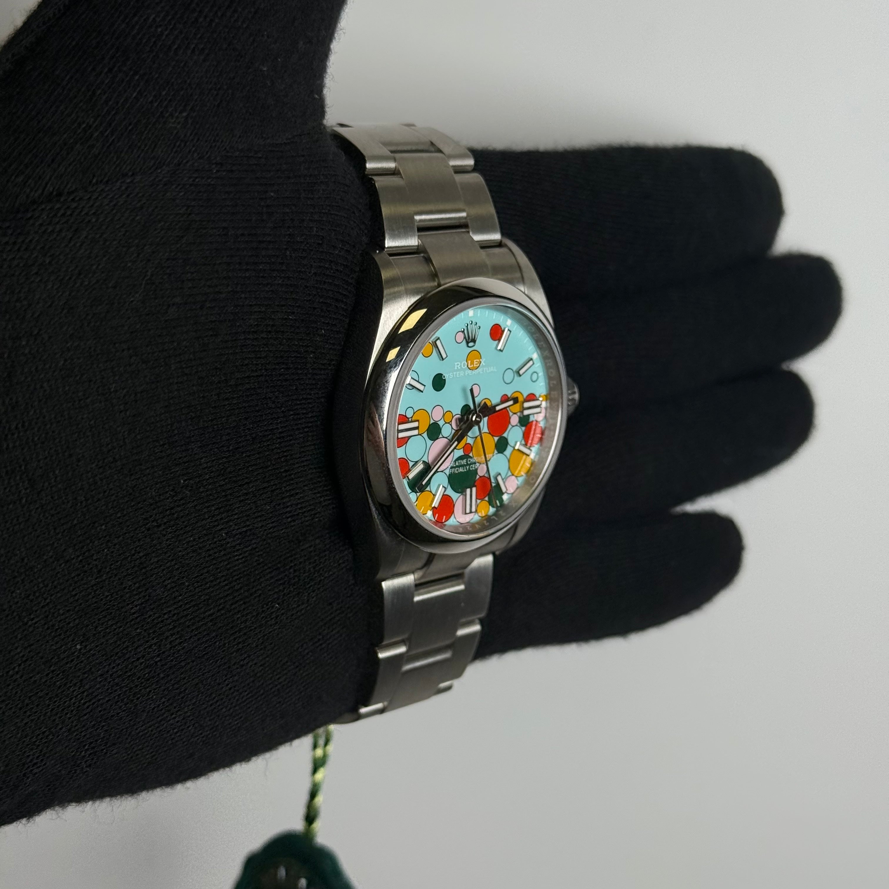 Rolex Oyster Perpetual 36mm Celebration Dial Watch Ref# 126000 - Happy Jewelers Fine Jewelry Lifetime Warranty