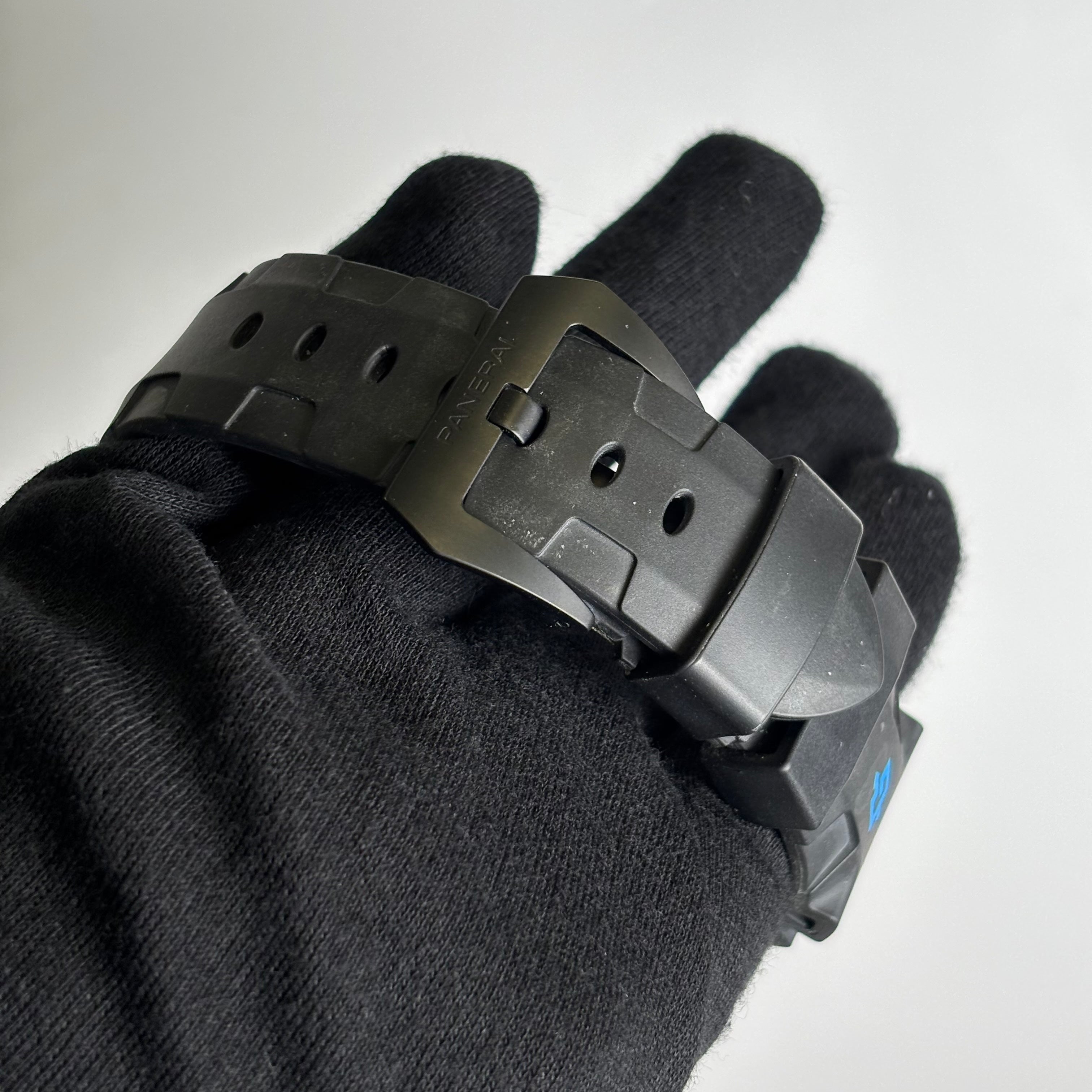 Panerai Carbotech 47mm Black Dial Watch Ref# PAM00616 - Happy Jewelers Fine Jewelry Lifetime Warranty