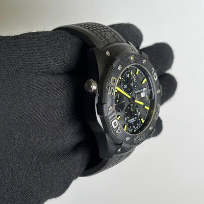 Tag Heuer Aquaracer 44mm Black Dial Watch Ref# CAJ2180 - Happy Jewelers Fine Jewelry Lifetime Warranty