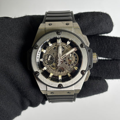 Hublot Big Bang 48mm Black Dial Watch Ref# 701.NX.0170.RX - Happy Jewelers Fine Jewelry Lifetime Warranty