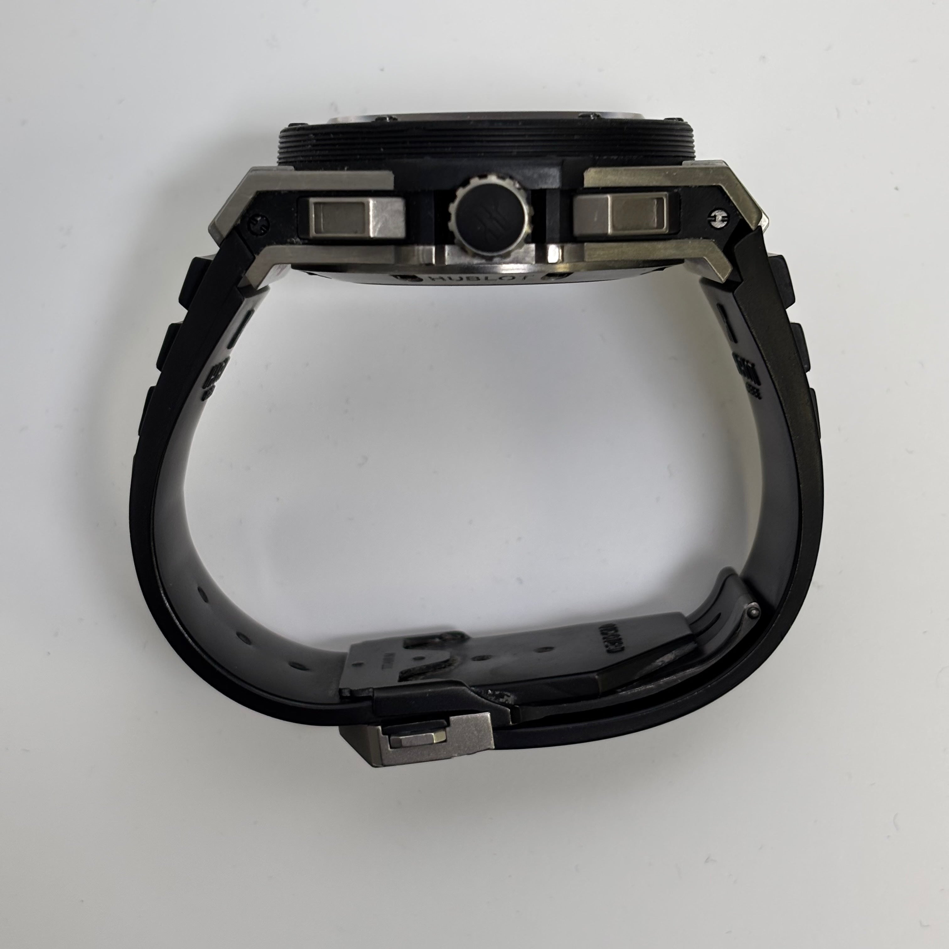 Hublot Big Bang 48mm Black Dial Watch Ref# 701.NX.0170.RX - Happy Jewelers Fine Jewelry Lifetime Warranty