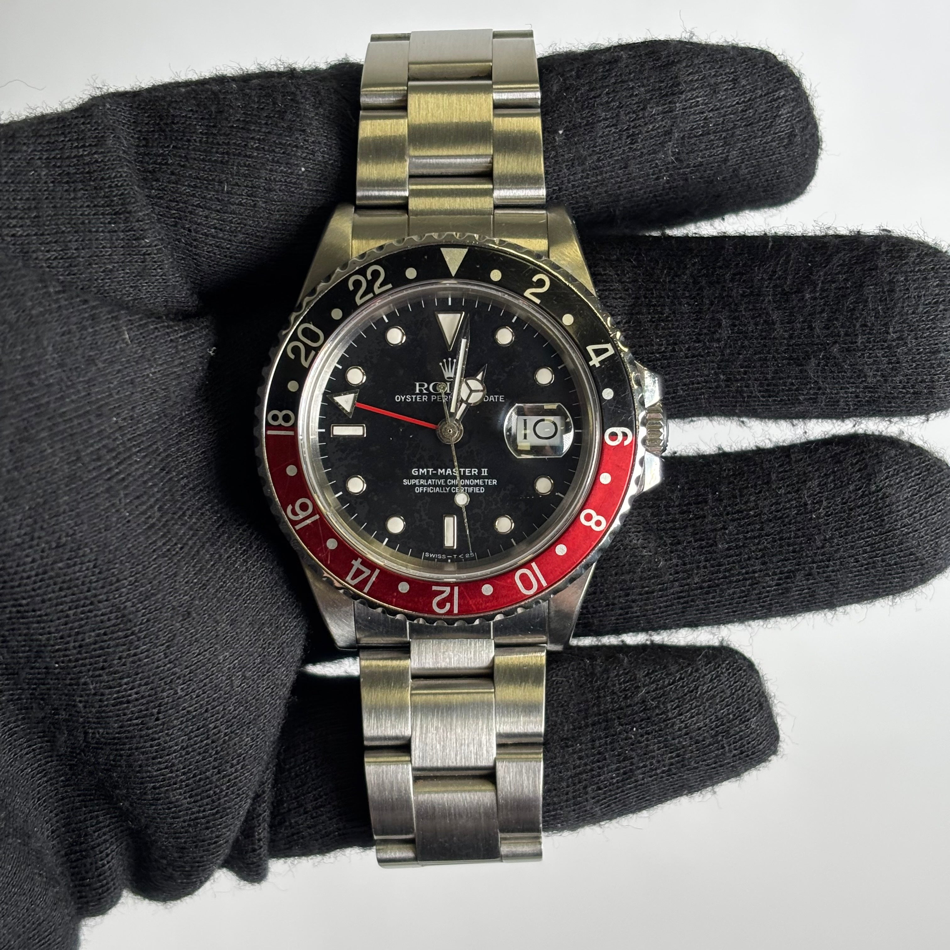 Rolex GMT-Master II 40mm Black Dial Watch Ref# 16760 - Happy Jewelers Fine Jewelry Lifetime Warranty