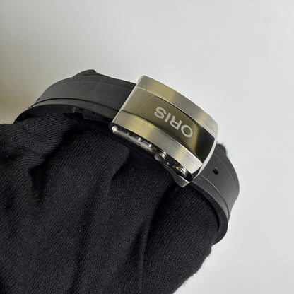 Oris Aquis 47.5mm Black Dial Watch Ref# 77477084154RS - Happy Jewelers Fine Jewelry Lifetime Warranty