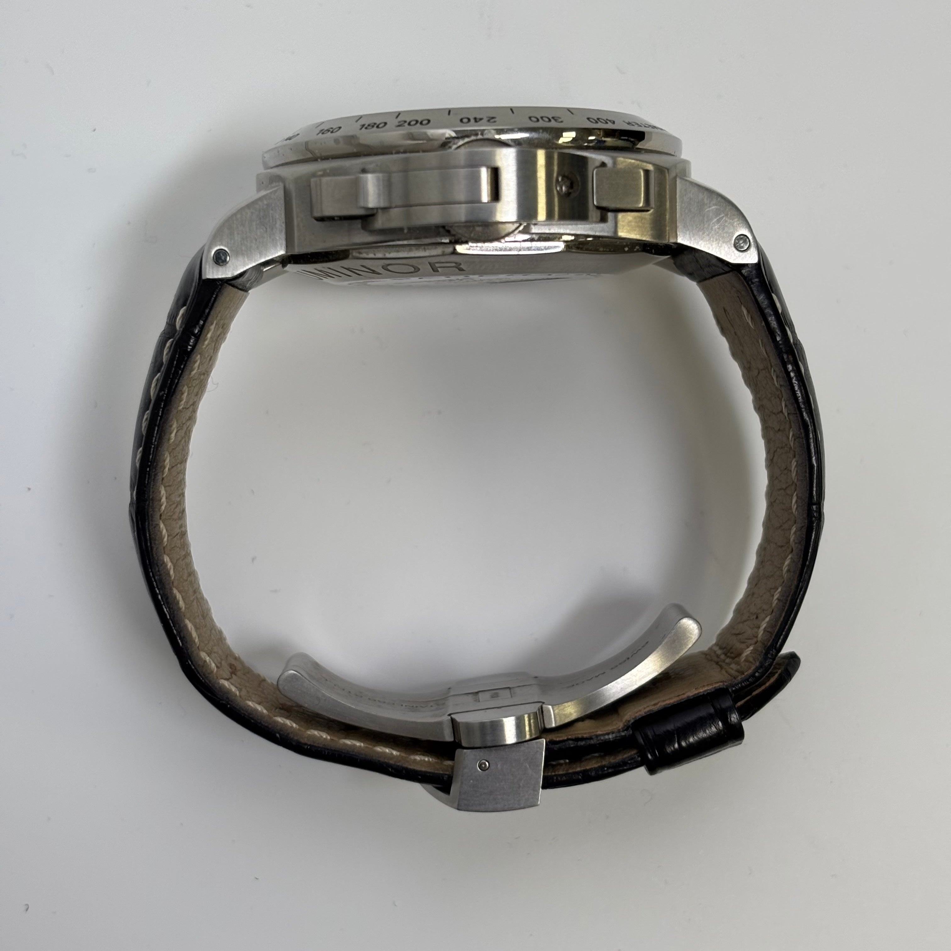 Panerai Luminor 44mm Black Dial Watch Ref# PAM00250 - Happy Jewelers Fine Jewelry Lifetime Warranty