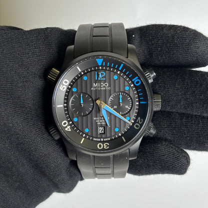 Mido Multifort 44mm Black Dial Watch Ref# M005914 - Happy Jewelers Fine Jewelry Lifetime Warranty