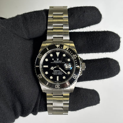 Rolex Submariner 40mm Black Dial Watch Ref# 126610LN - Happy Jewelers Fine Jewelry Lifetime Warranty