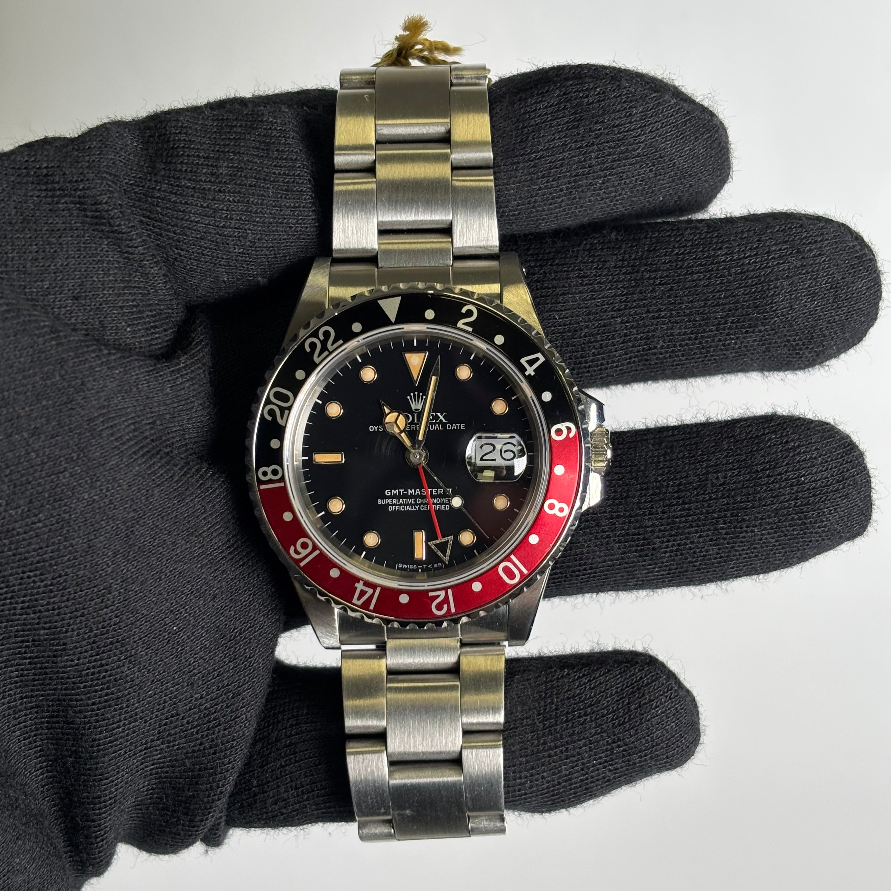 Rolex GMT-Master II 40mm Black Dial Watch Ref# 16760 – Happy Jewelers