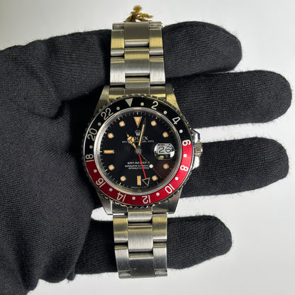 Rolex GMT-Master II 40mm Black Dial Watch Ref# 16760 - Happy Jewelers Fine Jewelry Lifetime Warranty