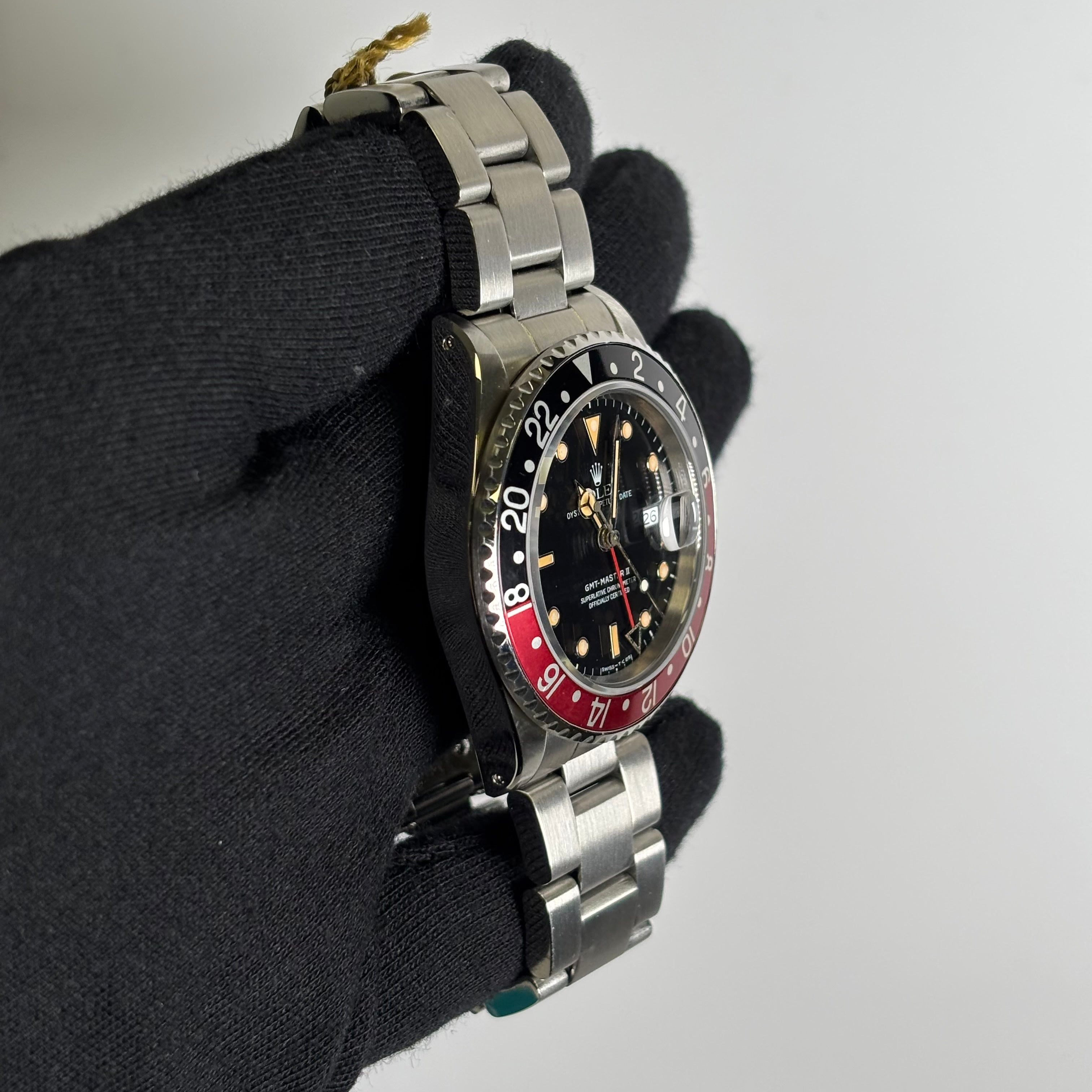 Rolex GMT-Master II 40mm Black Dial Watch Ref# 16760 – Happy Jewelers