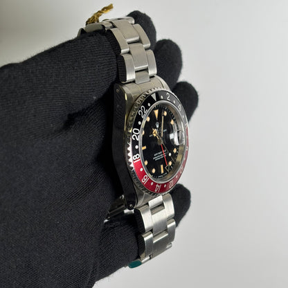 Rolex GMT-Master II 40mm Black Dial Watch Ref# 16760 - Happy Jewelers Fine Jewelry Lifetime Warranty