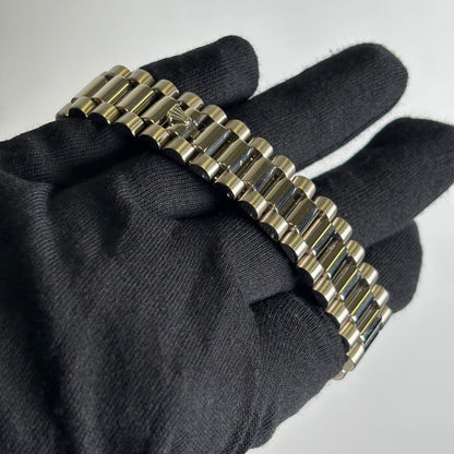 Rolex Day-Date 41mm Silver Dial Watch Ref# 218239 - Happy Jewelers Fine Jewelry Lifetime Warranty