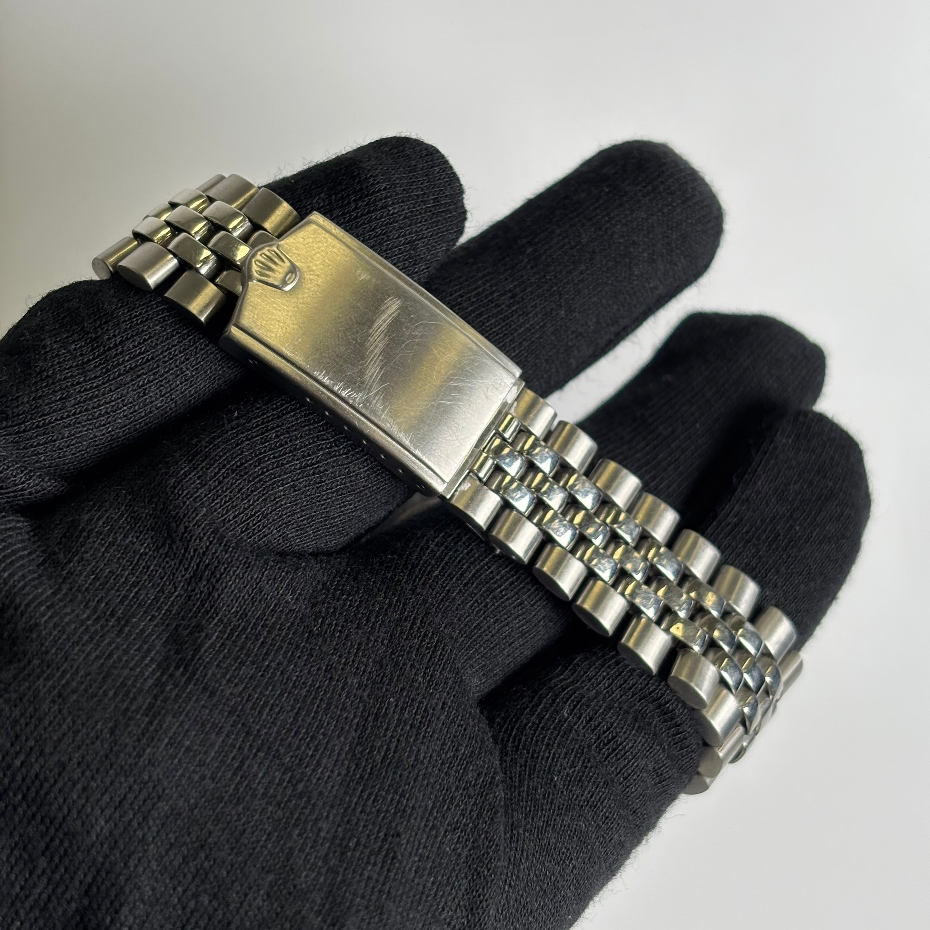 Rolex Datejust 36mm Silver Stick Dial Watch Ref# 1603 – Happy Jewelers