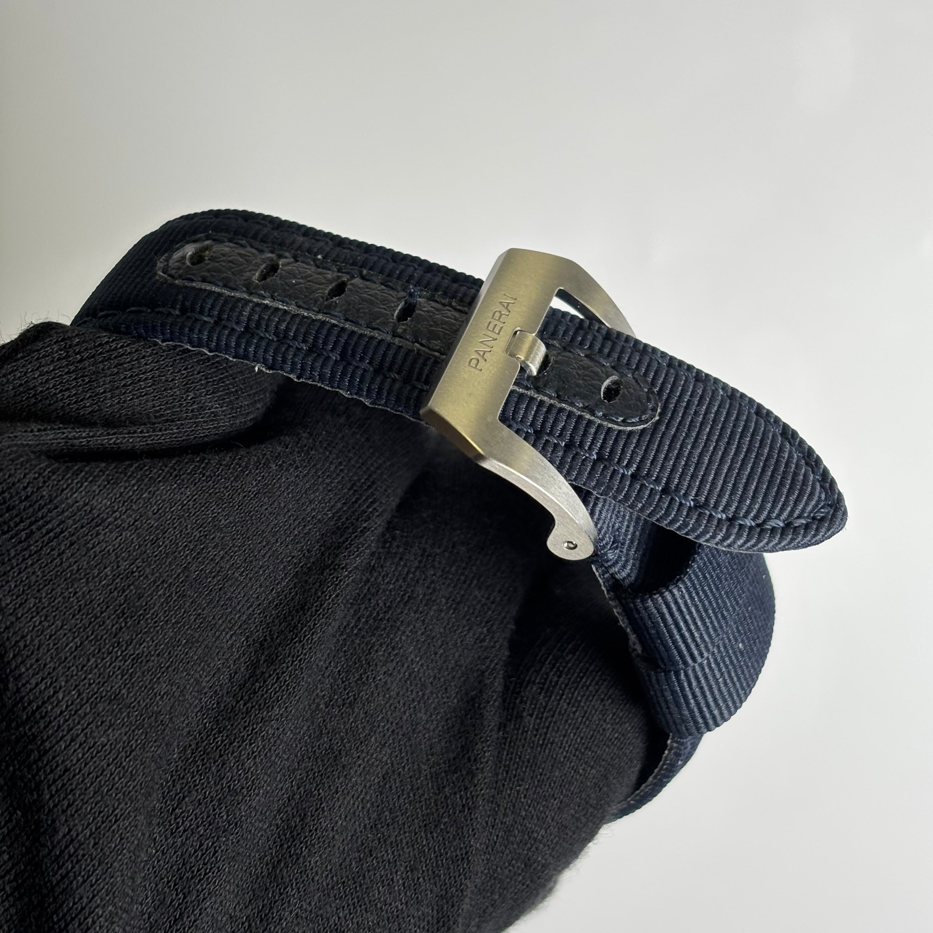 Panerai Luminor 44mm Blue Dial Watch Ref# PAM01157 - Happy Jewelers Fine Jewelry Lifetime Warranty