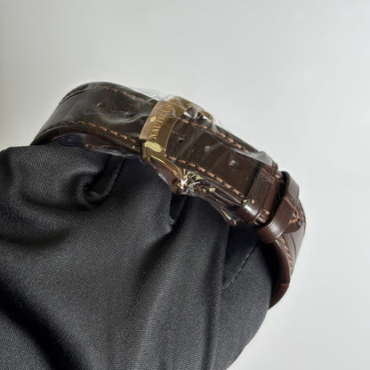 Patek Philippe Nautilus 40.5mm Brown Dial Watch Ref# 5980R-001 - Happy Jewelers Fine Jewelry Lifetime Warranty