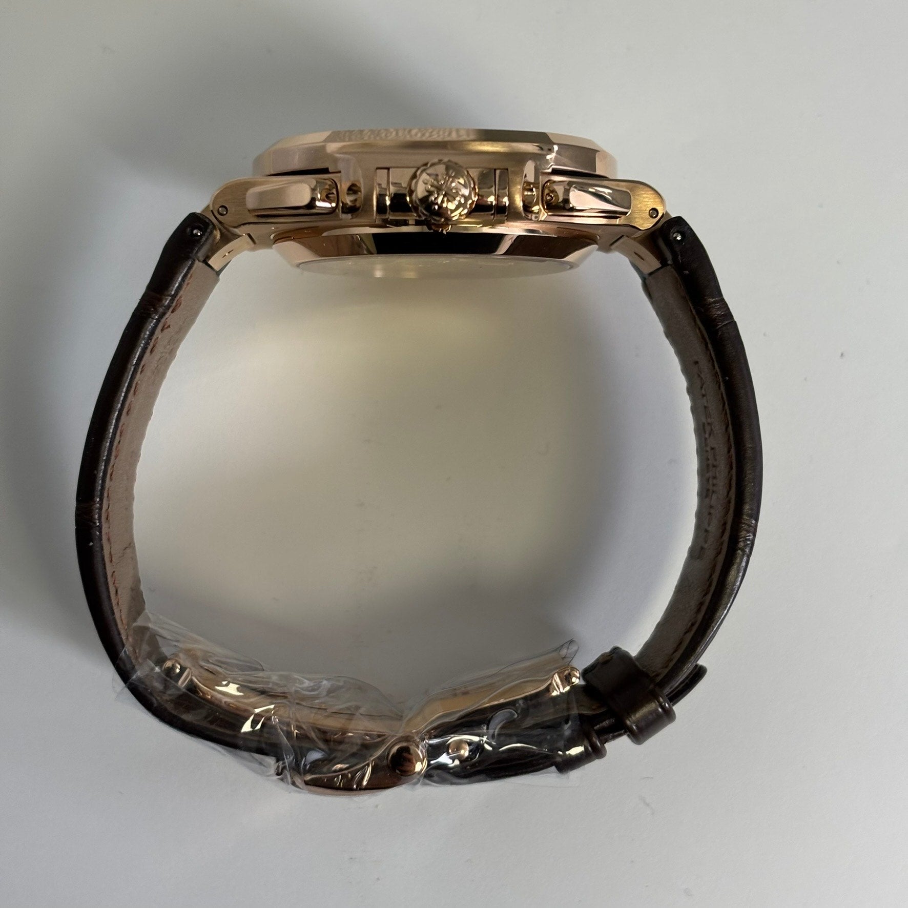 Patek Philippe Nautilus 40.5mm Brown Dial Watch Ref# 5980R-001 - Happy Jewelers Fine Jewelry Lifetime Warranty