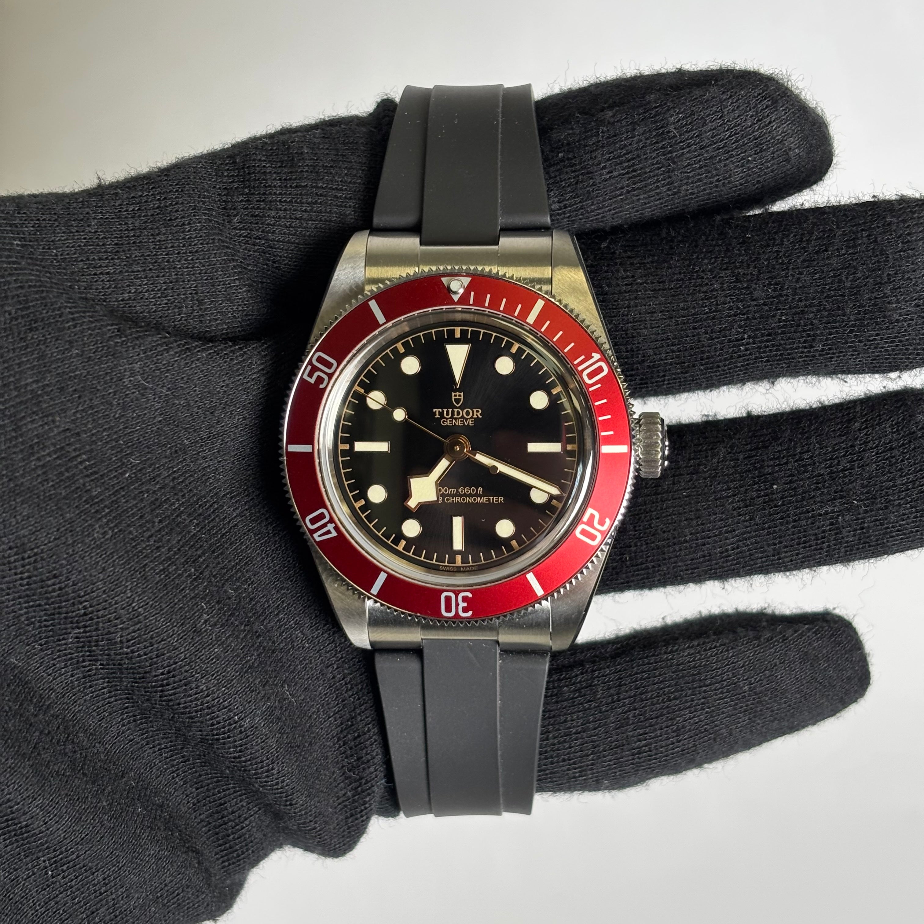 Tudor Black Bay 41mm Black Dial Watch Ref# 7941A1A0RU - Happy Jewelers Fine Jewelry Lifetime Warranty