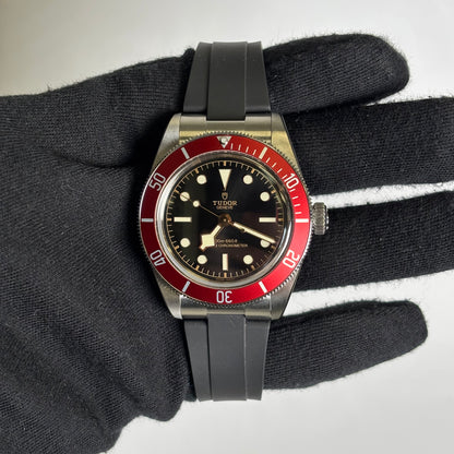 Tudor Black Bay 41mm Black Dial Watch Ref# 7941A1A0RU - Happy Jewelers Fine Jewelry Lifetime Warranty