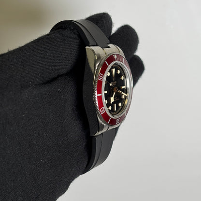 Tudor Black Bay 41mm Black Dial Watch Ref# 7941A1A0RU - Happy Jewelers Fine Jewelry Lifetime Warranty