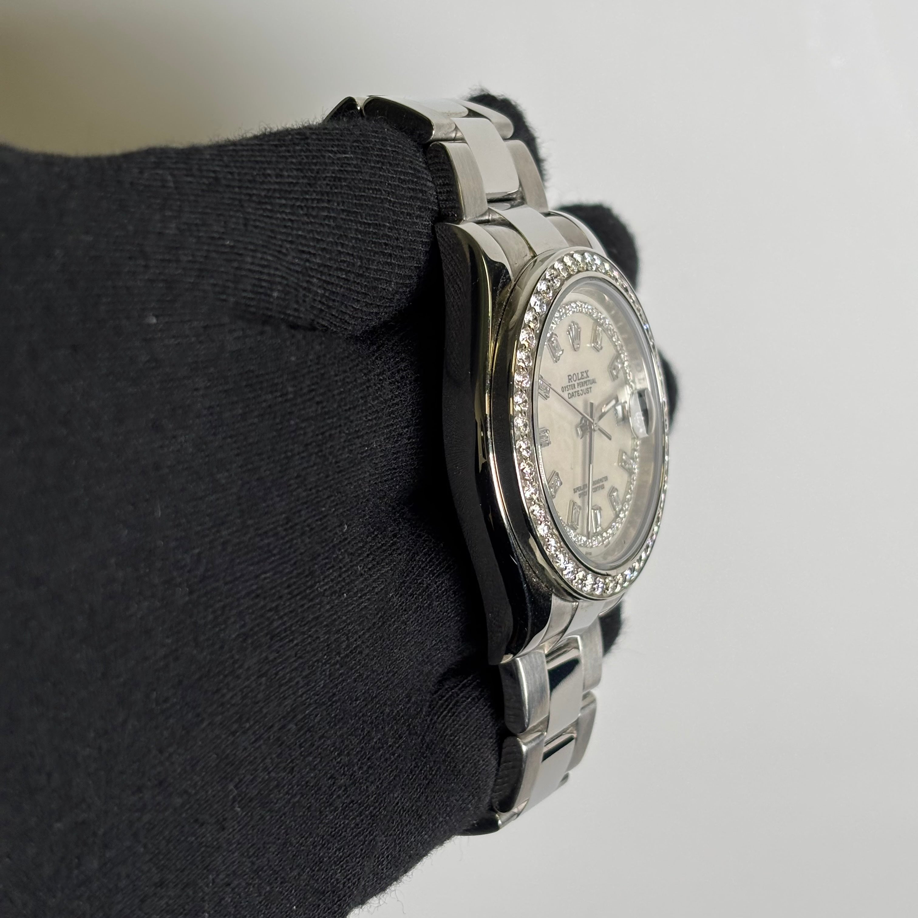 Rolex Datejust 41mm MOP Dial Watch Ref# 116300 - Happy Jewelers Fine Jewelry Lifetime Warranty